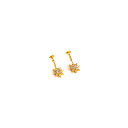 Dia Silver Bugadi Earrings