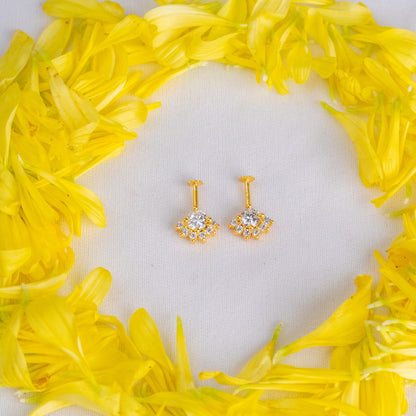 Veha Silver Bugadi Earrings