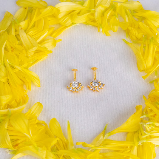 Veha Silver Bugadi Earrings