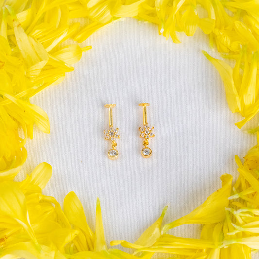Star Silver Bugadi Earrings