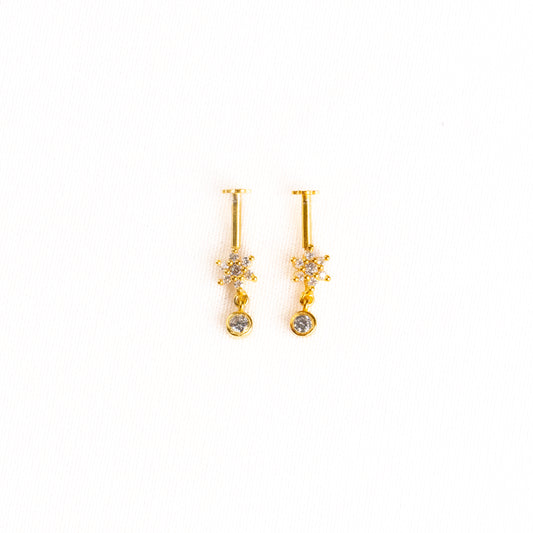 Star Silver Bugadi Earrings