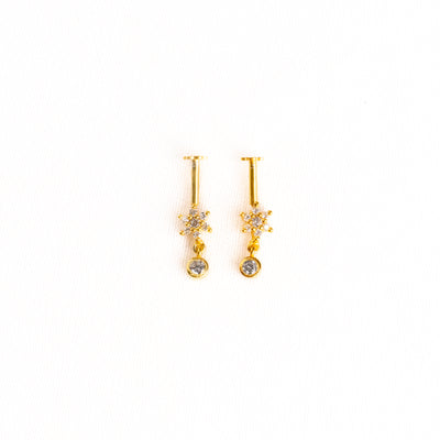 Star Silver Bugadi Earrings
