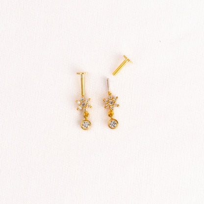 Star Silver Bugadi Earrings