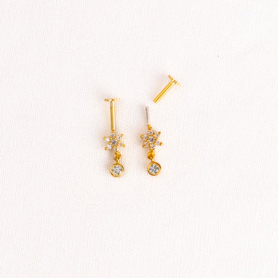 Star Silver Bugadi Earrings