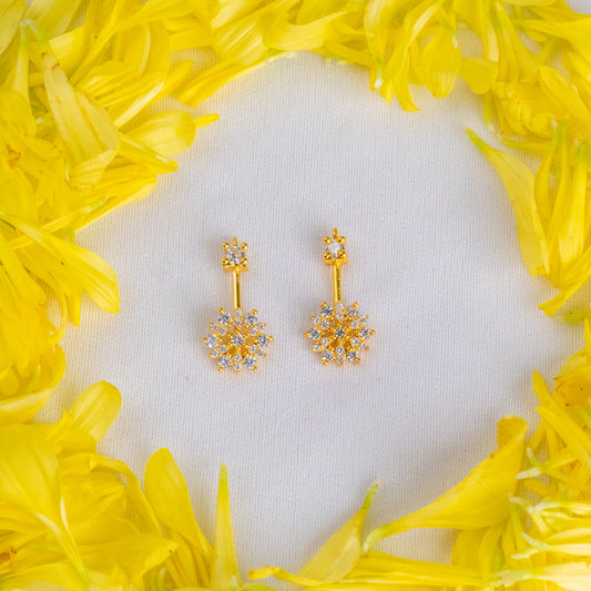 Thuli Silver Bugadi Earrings