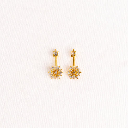 Thuli Silver Bugadi Earrings