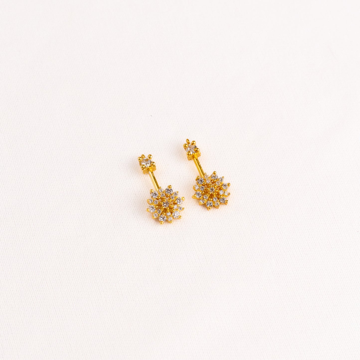 Thuli Silver Bugadi Earrings
