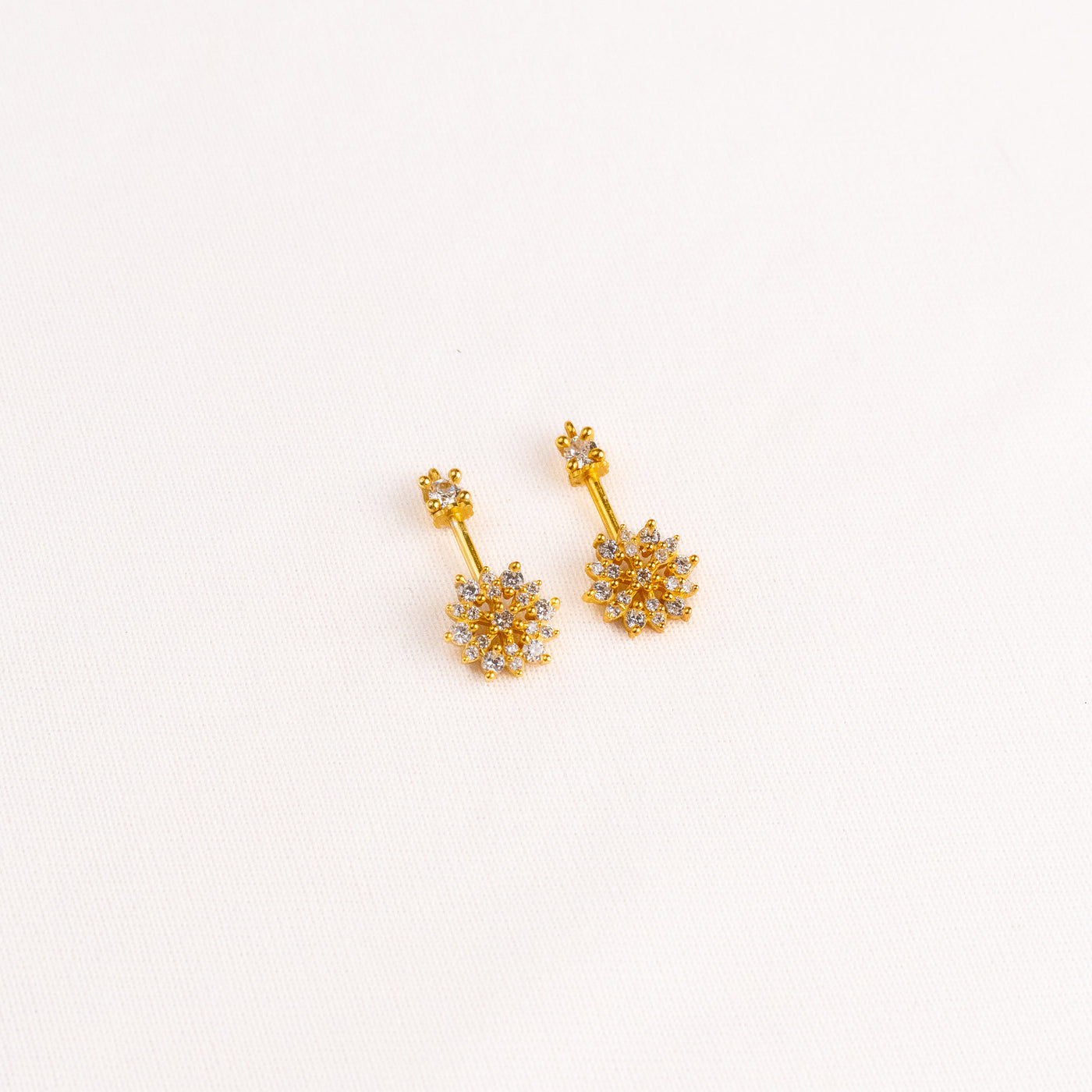 Thuli Silver Bugadi Earrings