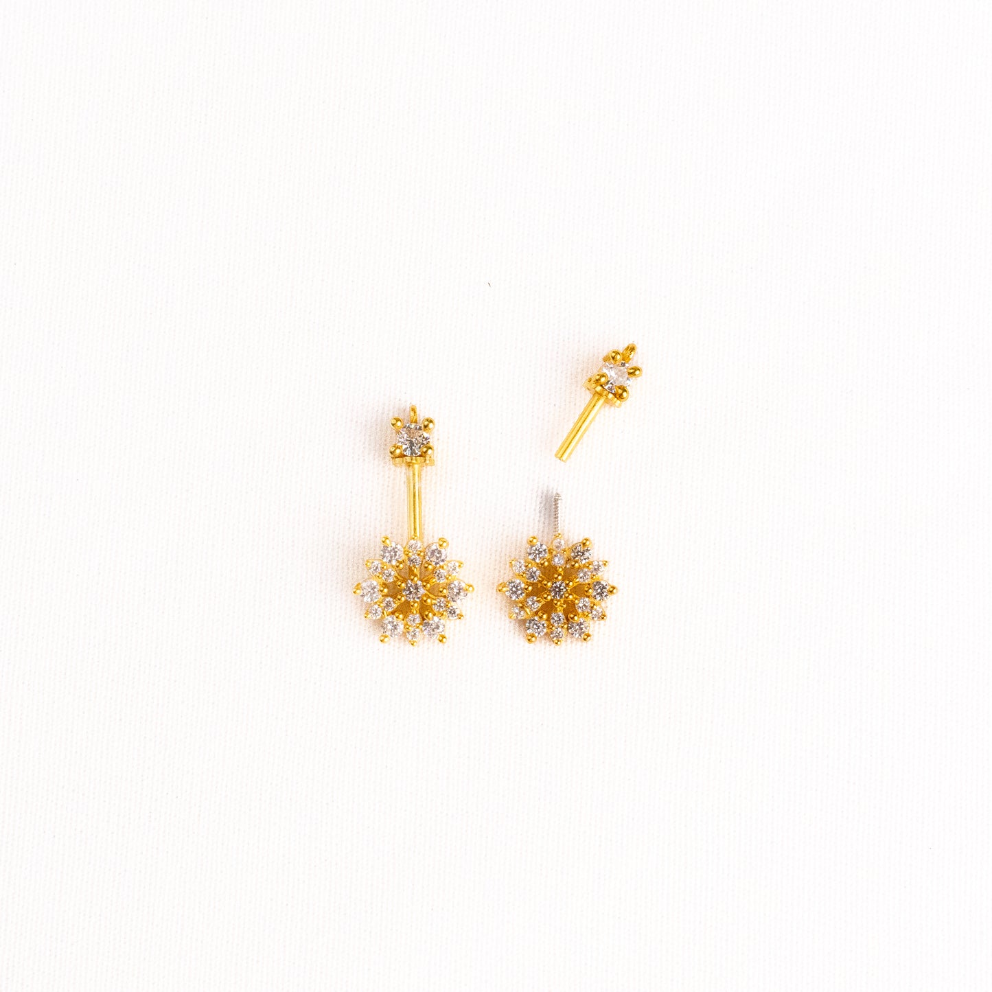 Thuli Silver Bugadi Earrings