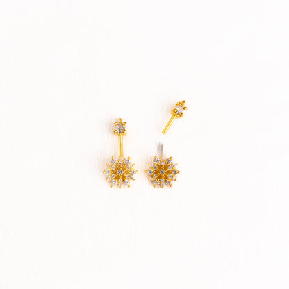 Thuli Silver Bugadi Earrings
