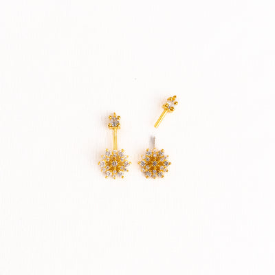 Thuli Silver Bugadi Earrings
