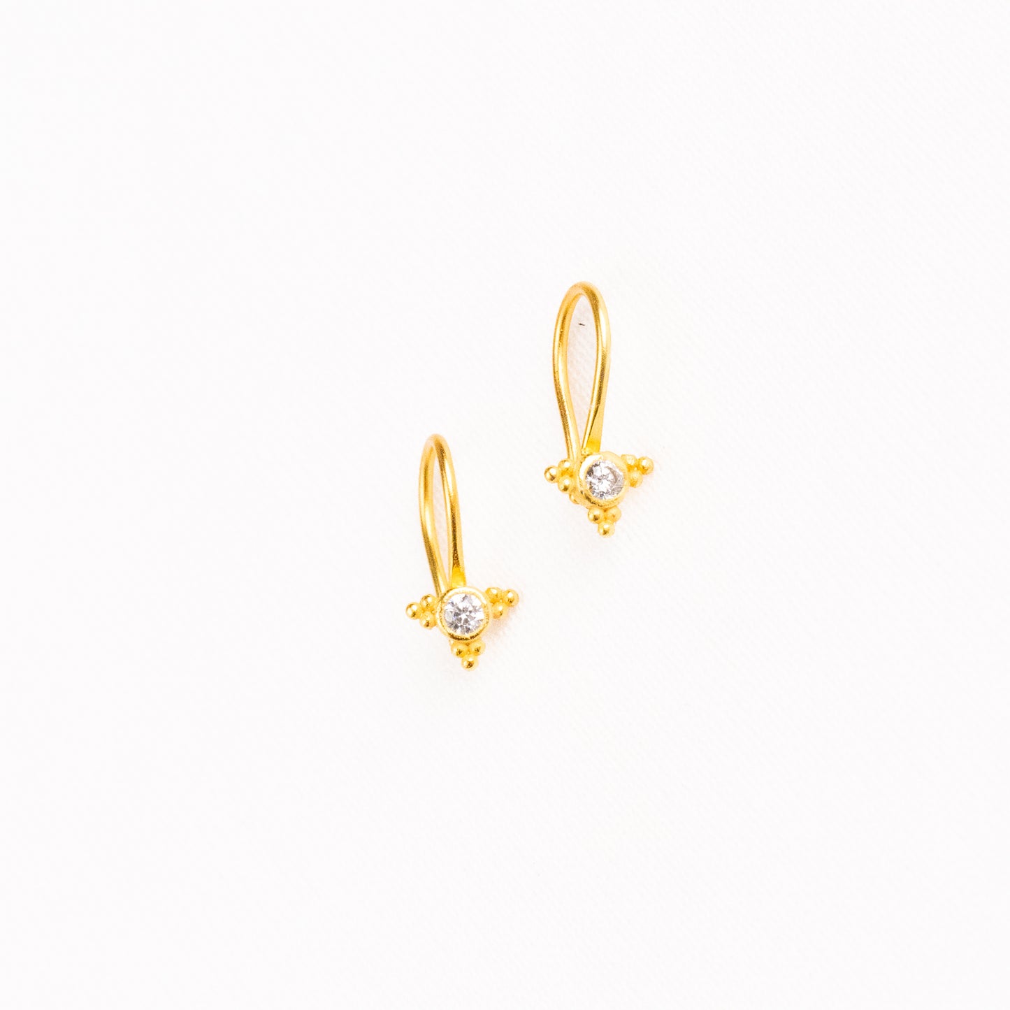 Nagarani Silver Bugadi Earrings