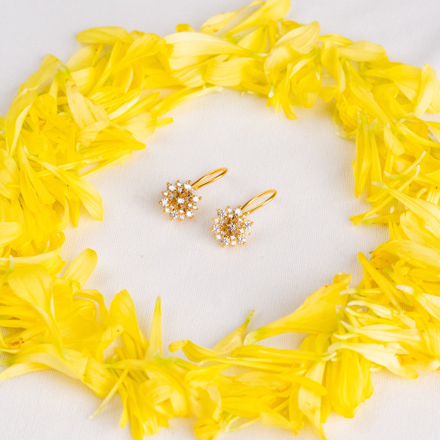 Thuli Silver Bugadi Earrings