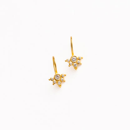 Madurai Silver Bugadi Earrings