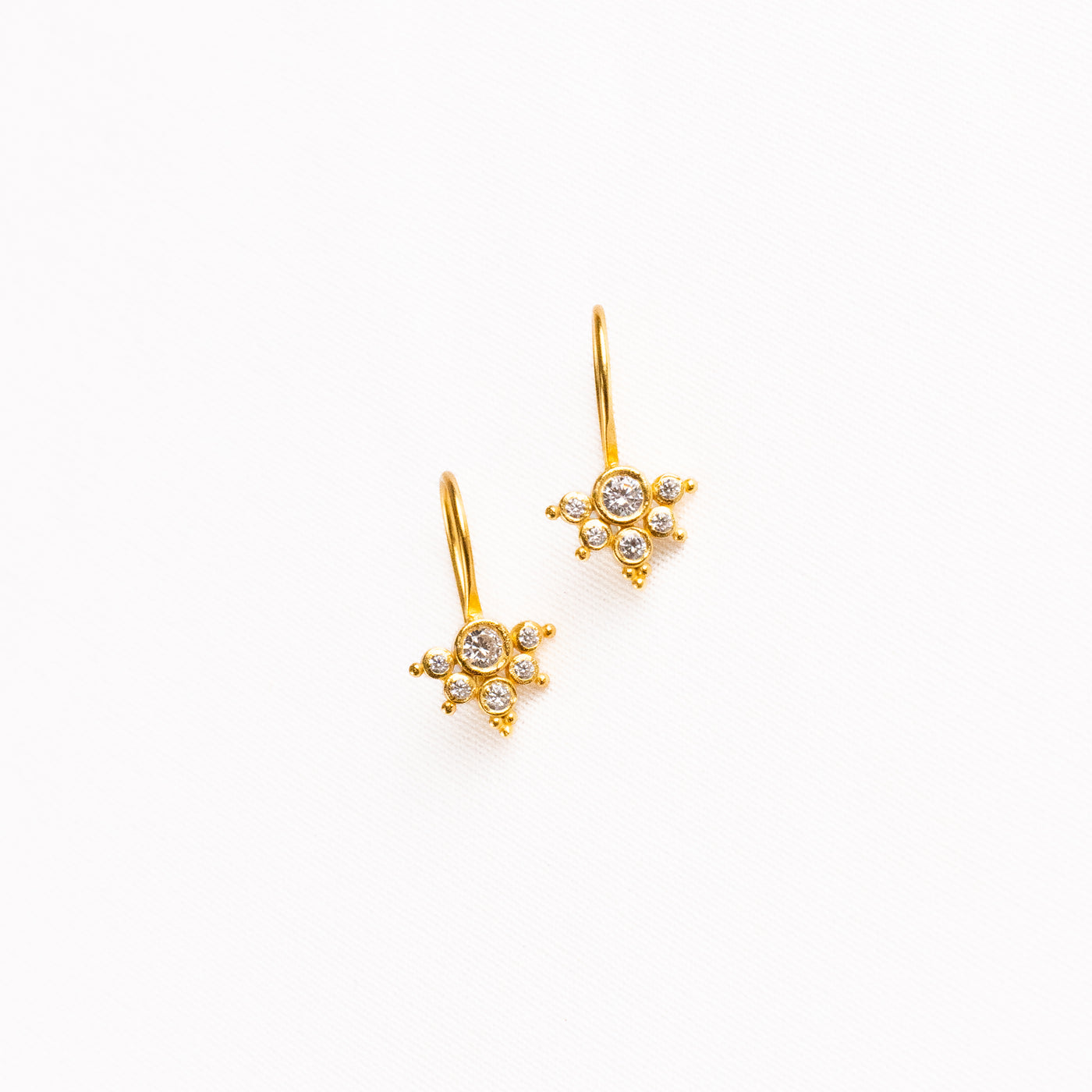 Madurai Silver Bugadi Earrings