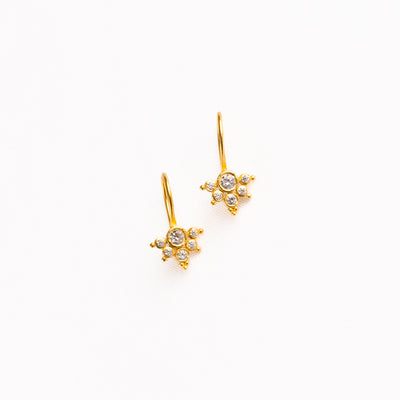 Madurai Silver Bugadi Earrings