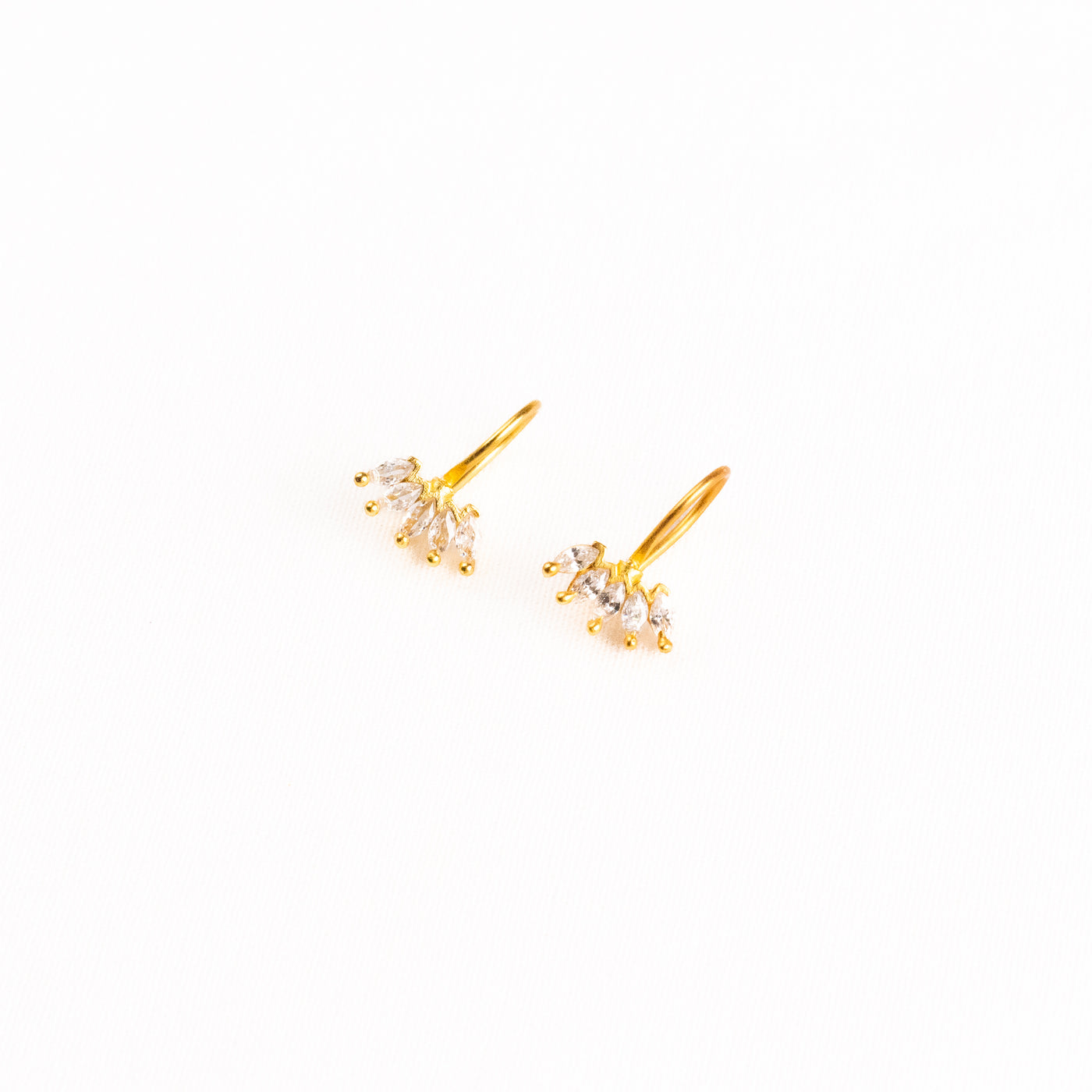 Kovil Silver Bugadi Earrings