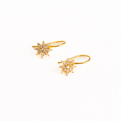 Tiva Silver Bugadi Earrings