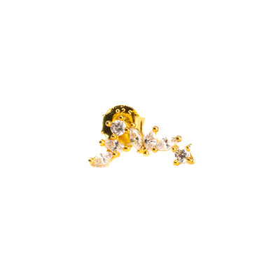Ruhi Silver Earrings
