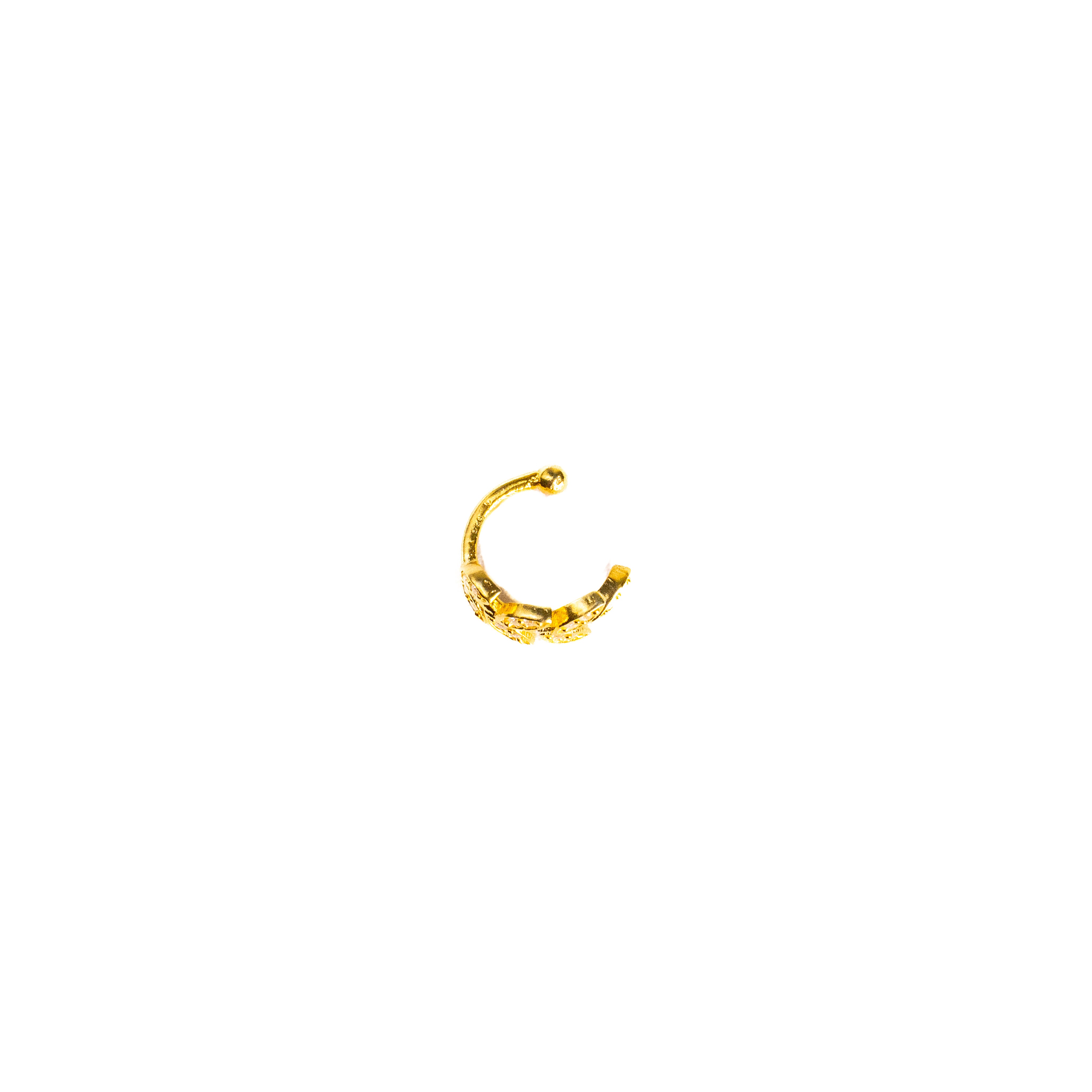 Lira Silver Earcuffs