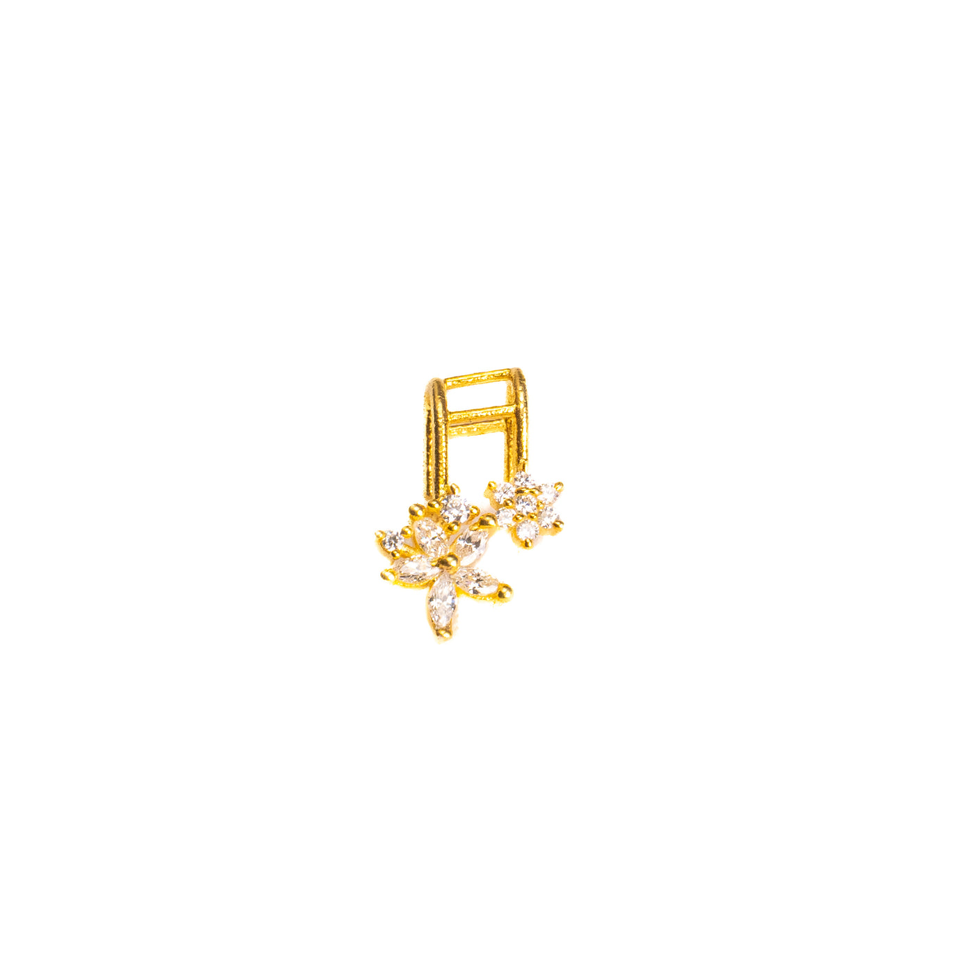 Vayu Silver Bugadi Earrings