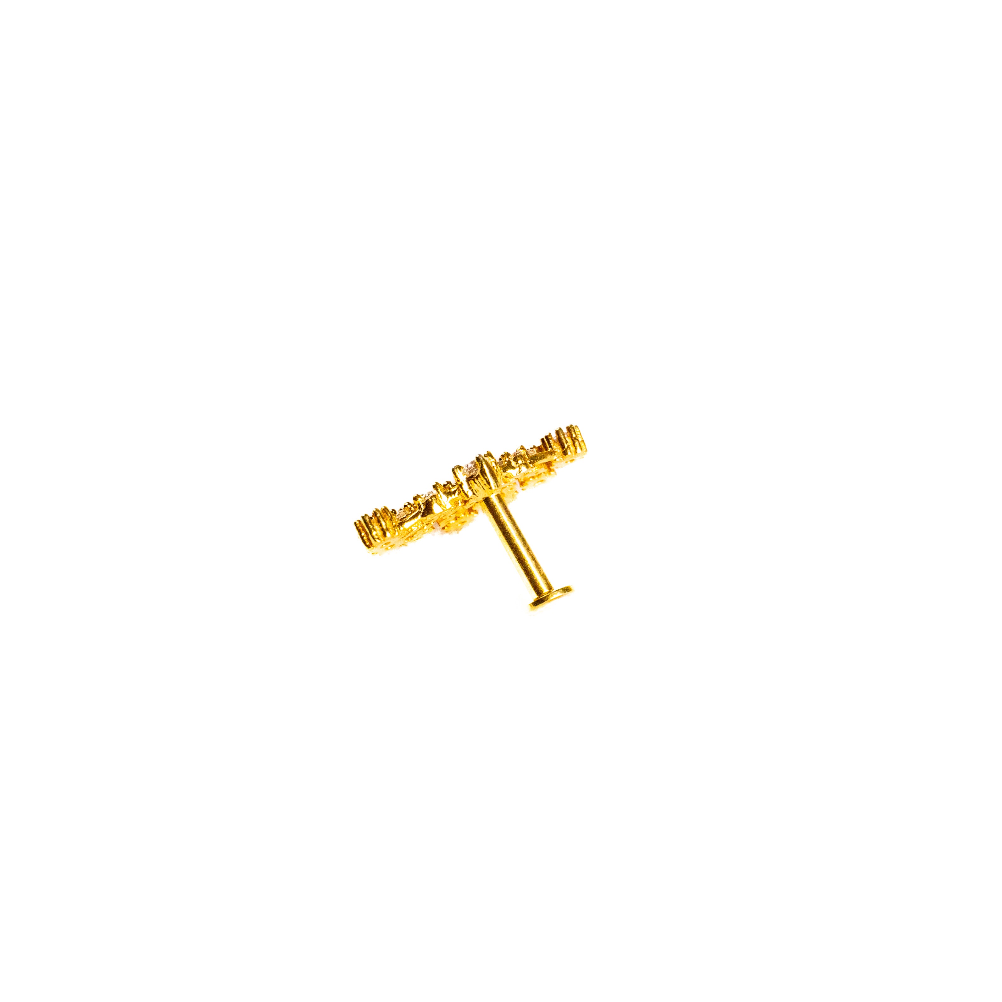 Kavi 925 Silver Nose Pin for Women