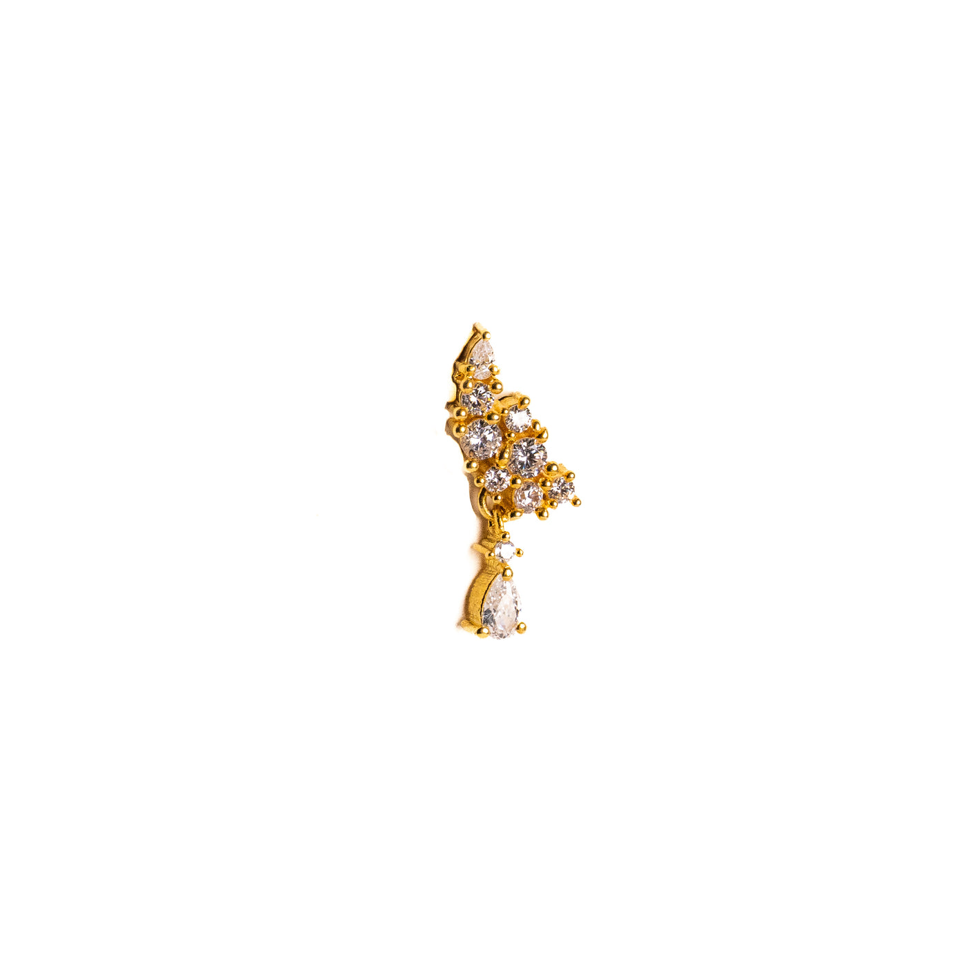 Siya Silver Earrings