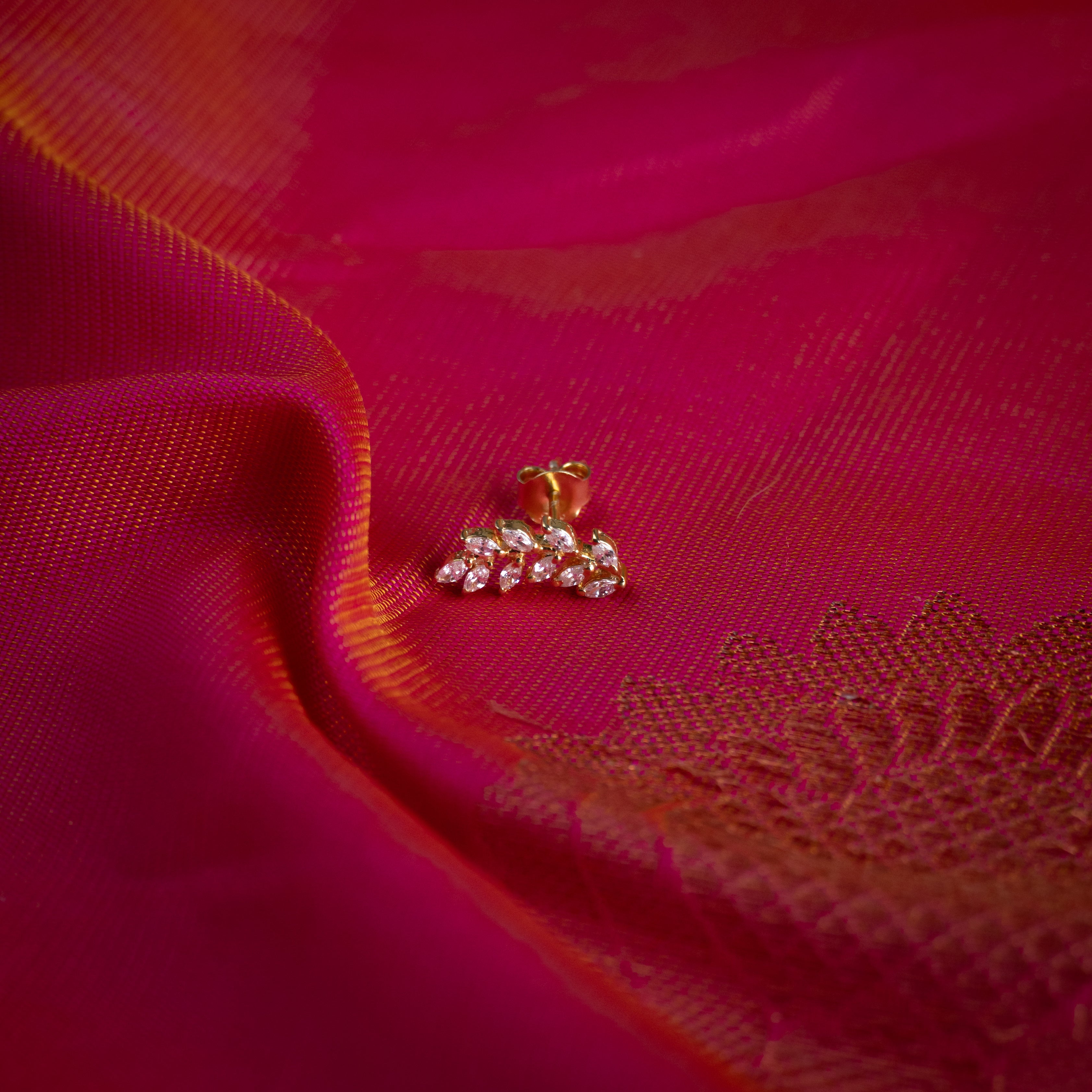 Isha Silver Earrings
