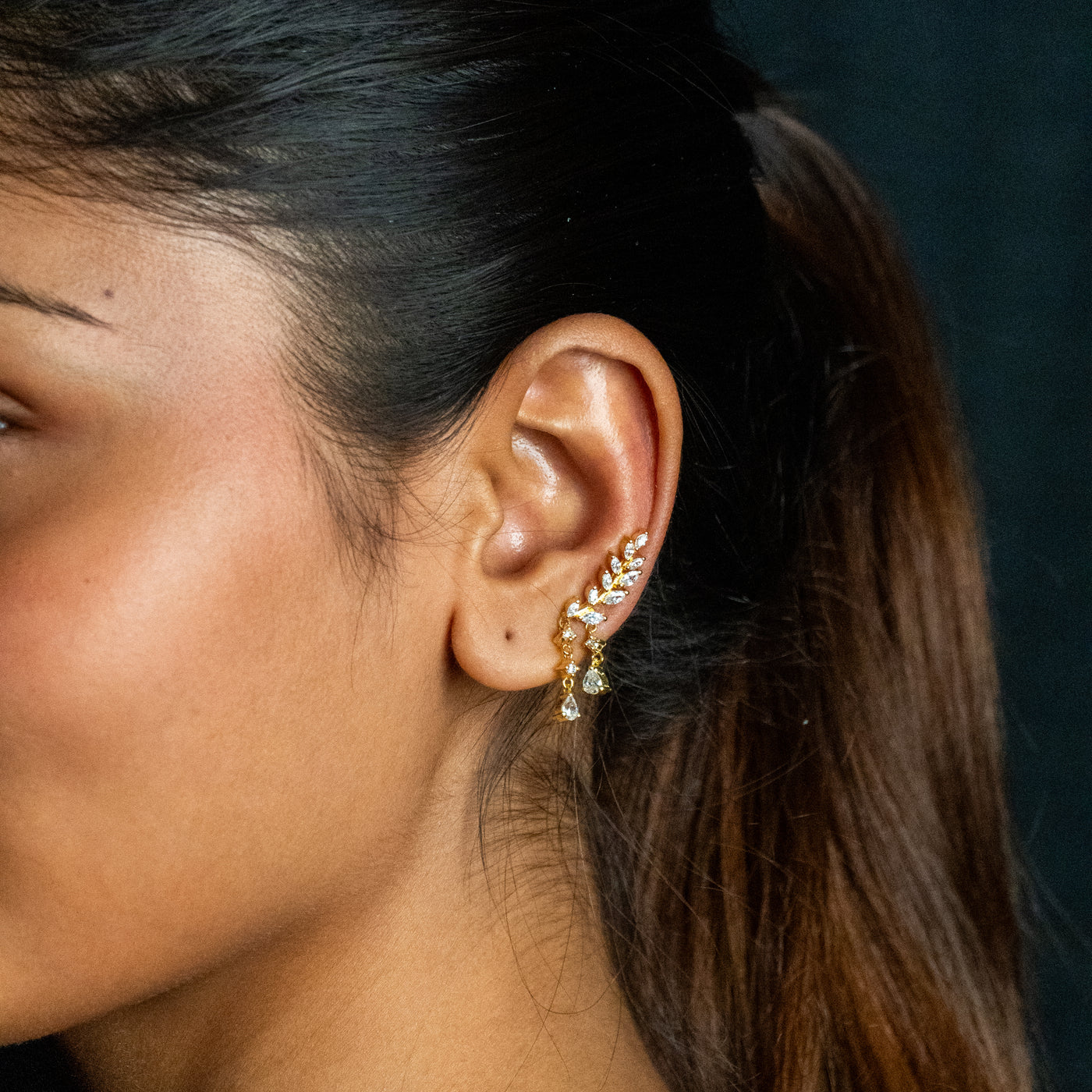 Ash Silver Earrings