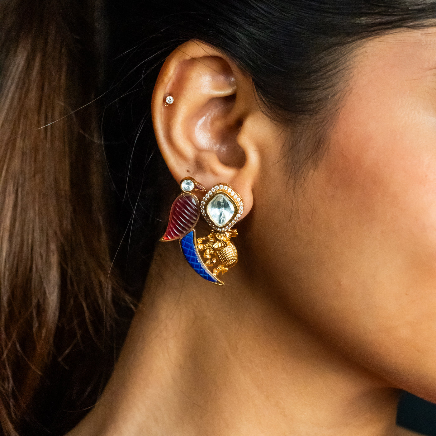 Vrisha Earrings