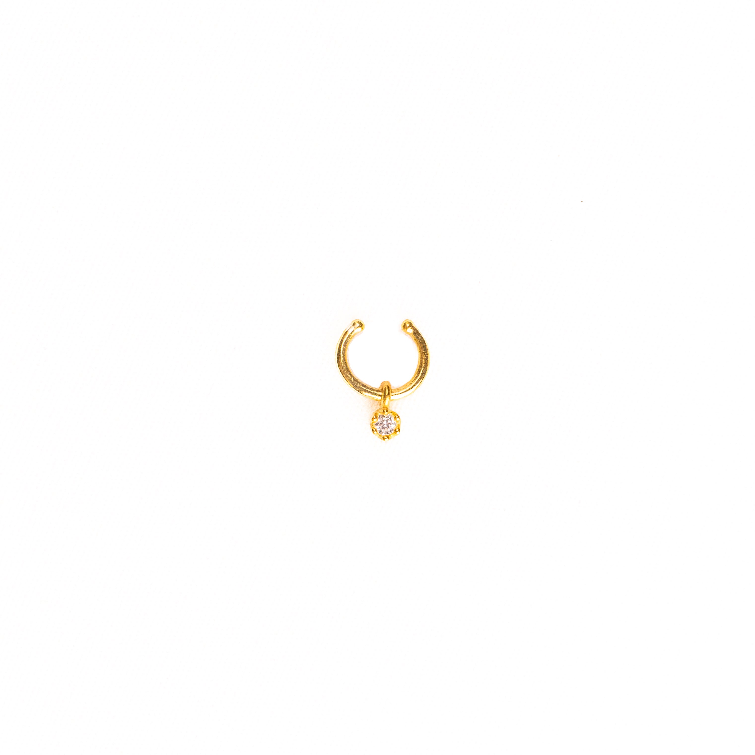 Silver 925 Septum Nose Pin 07
