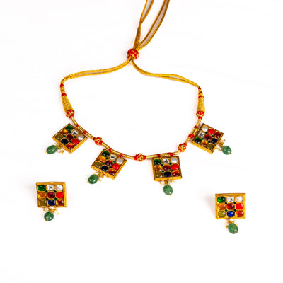 Navratna Choker Set