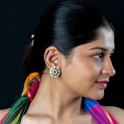 Flora petals ear stud