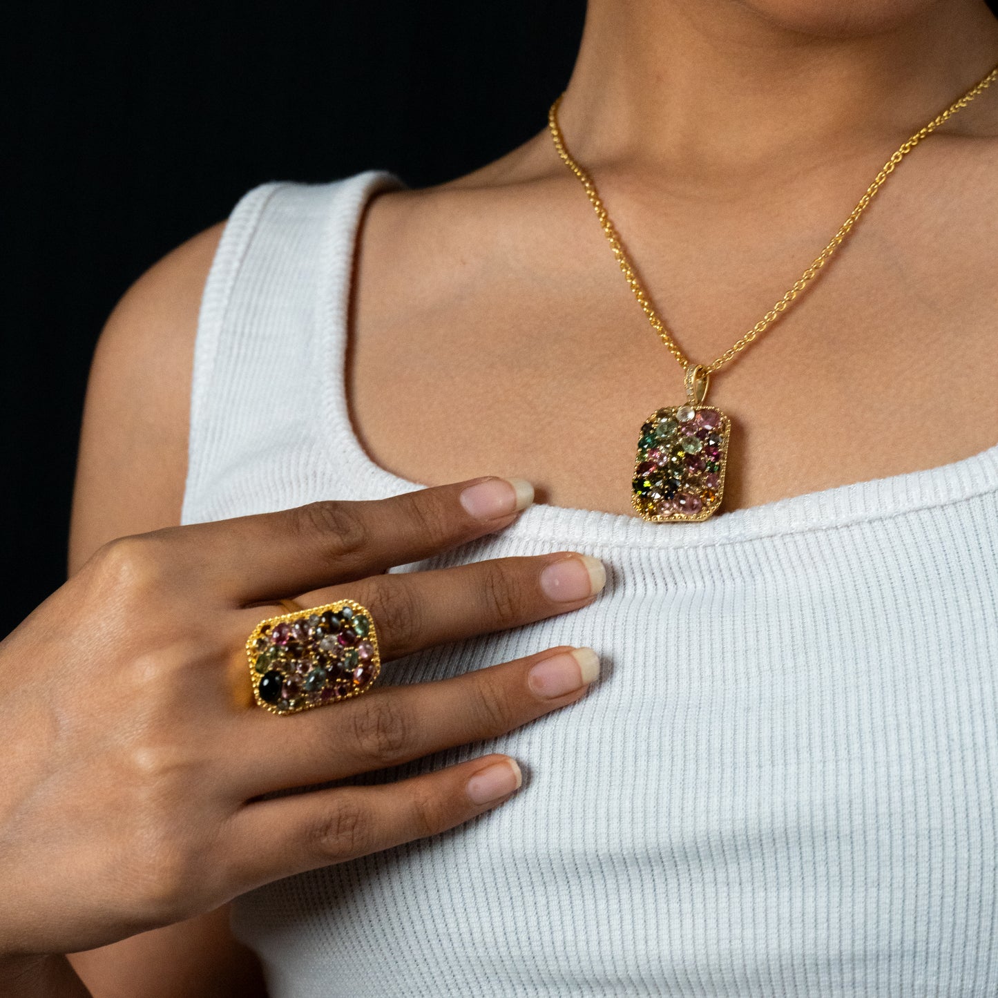 Tirmulin Pendant set
