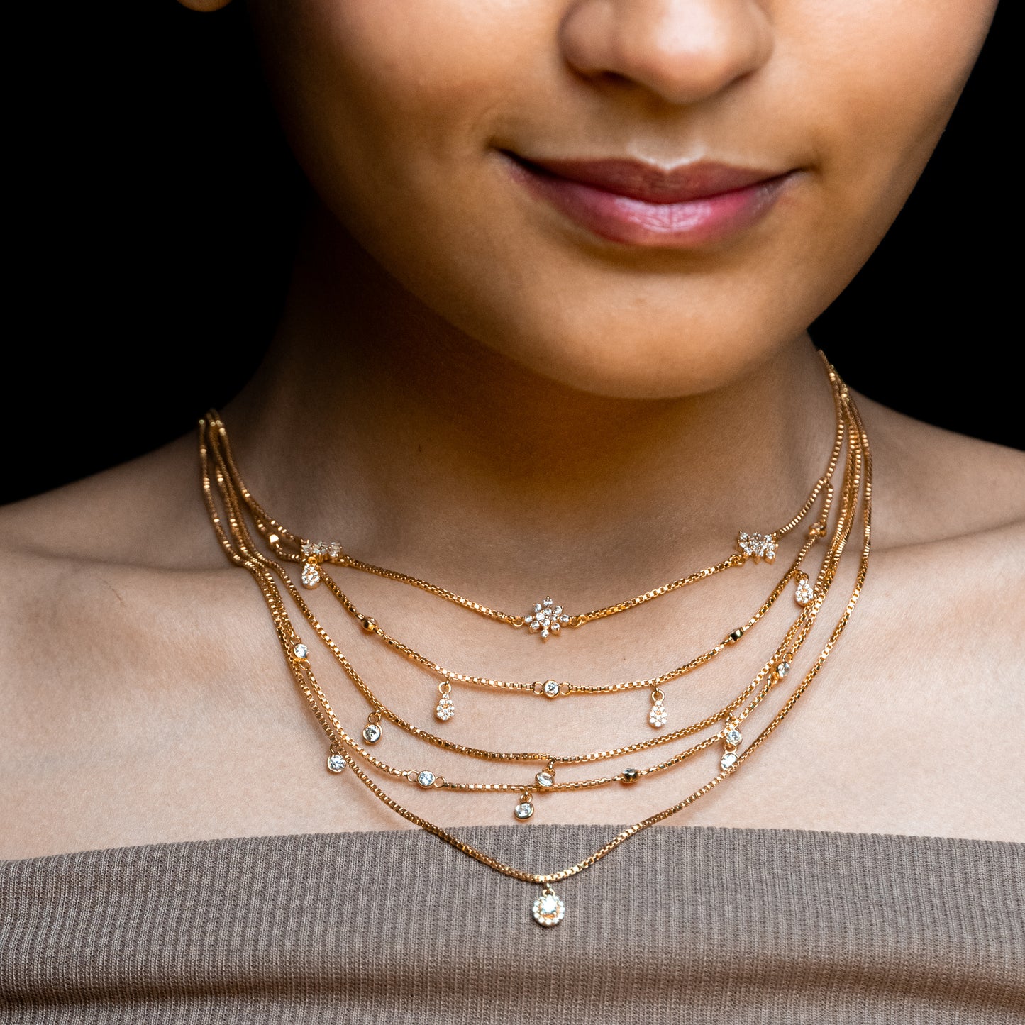 Veil of Stars Silver Chain