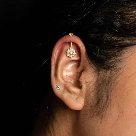 Vetri Silver Bugadi Earrings