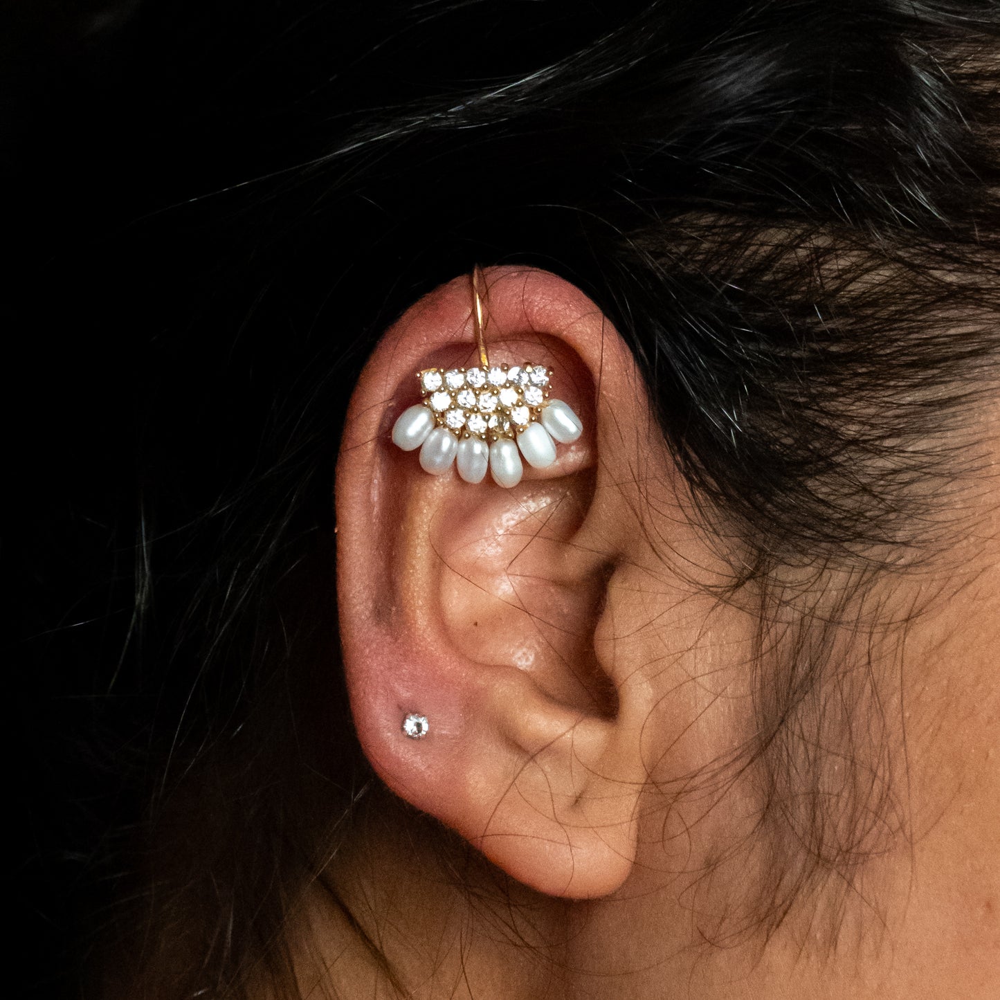Aaram Silver Bugadi Earrings
