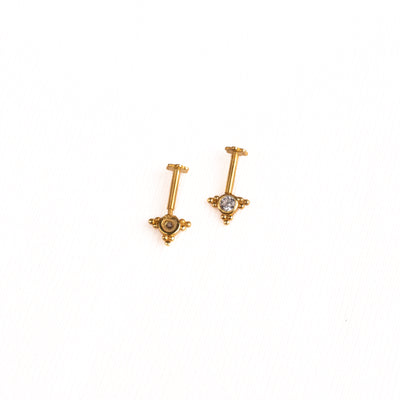 Nagarani Silver Bugadi Earrings