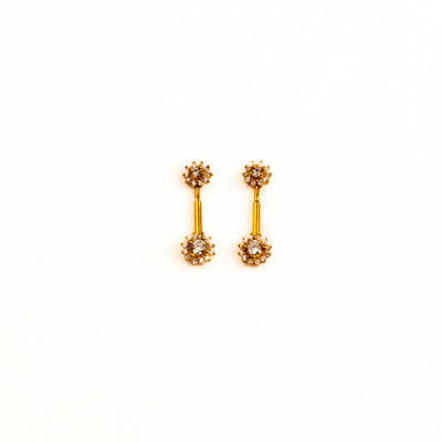 Selvi Silver Bugadi Earrings