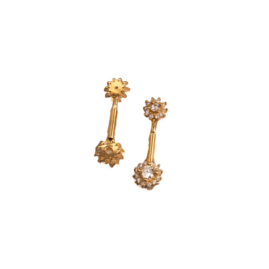 Selvi Silver Bugadi Earrings