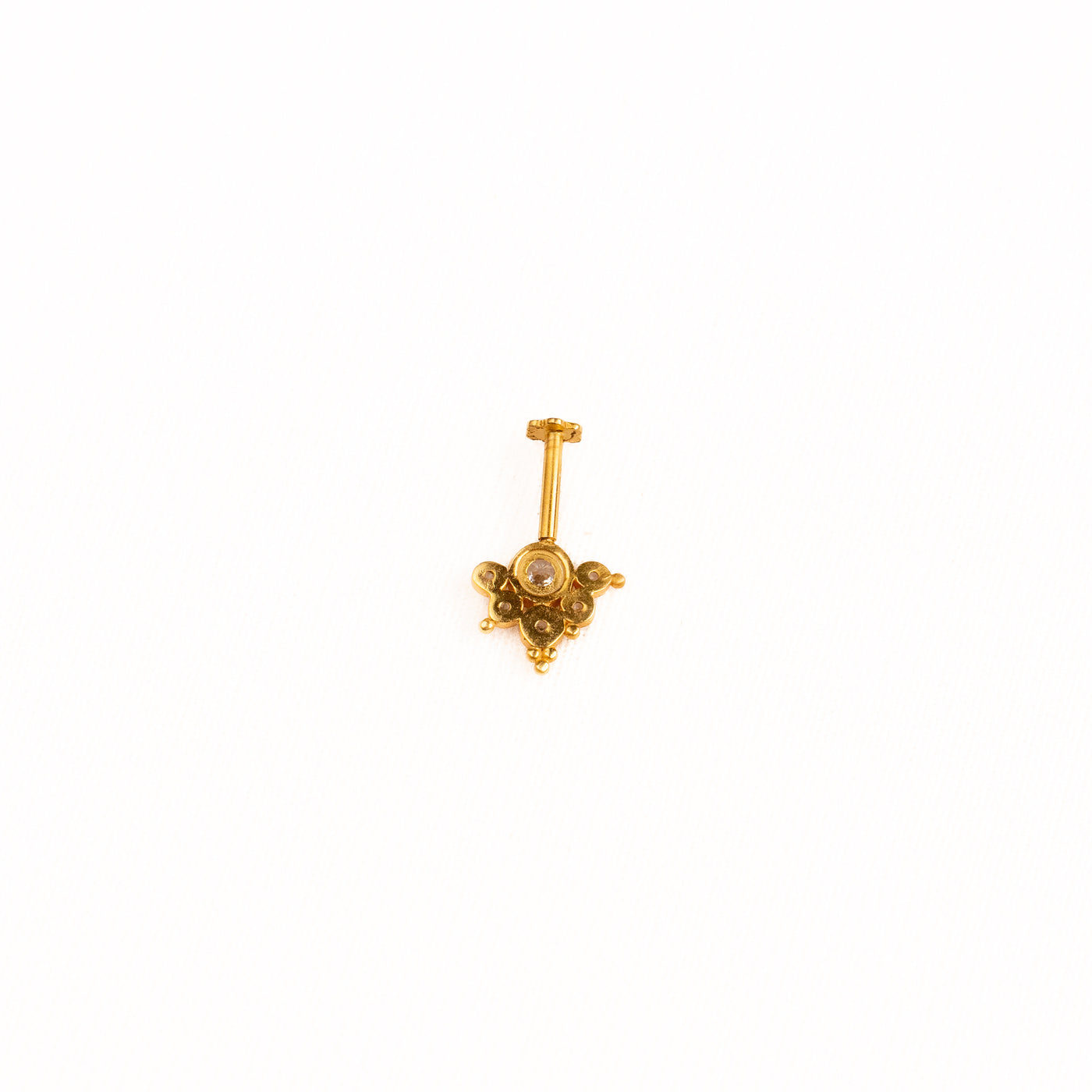Madurai Silver Bugadi Earrings
