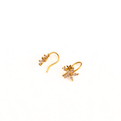 Chola Silver Bugadi Earrings