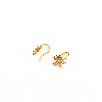 Chola Silver Bugadi Earrings