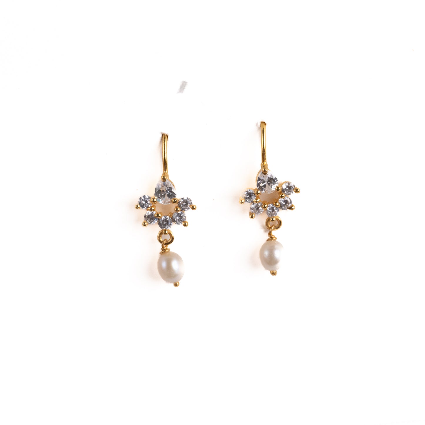 Thanjai Silver Bugadi Earrings