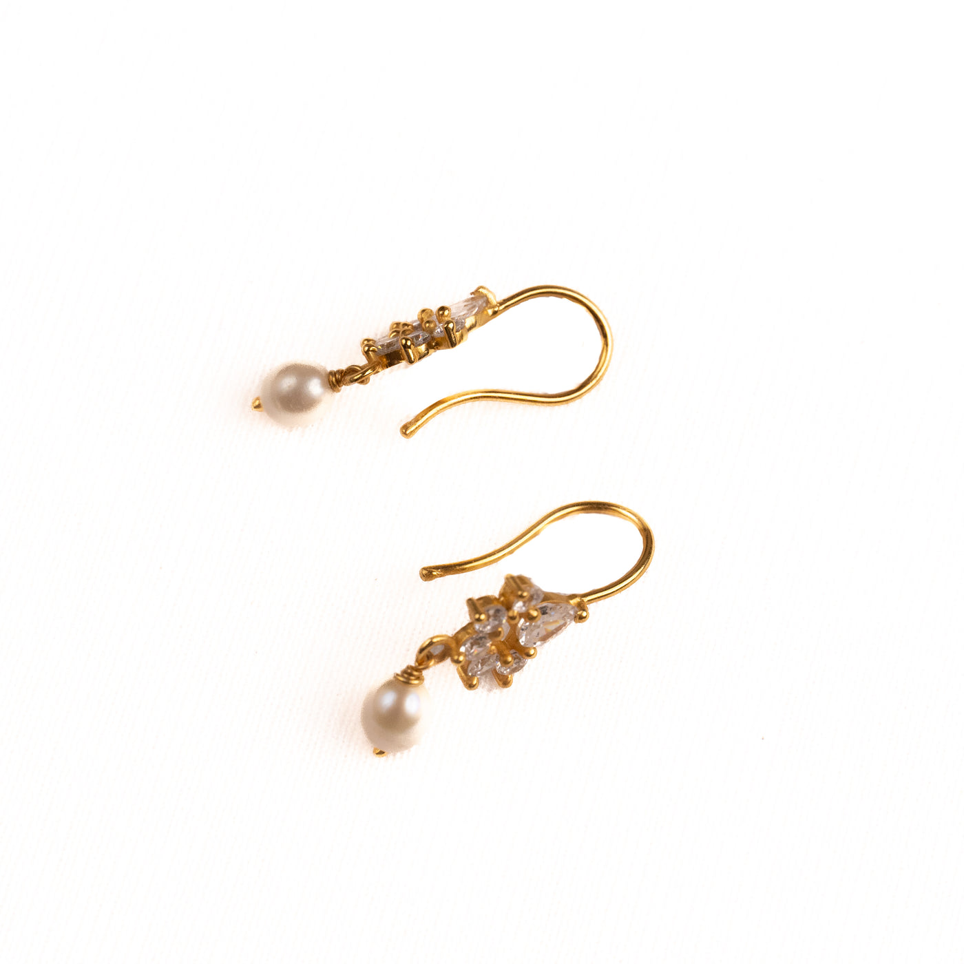 Thanjai Silver Bugadi Earrings