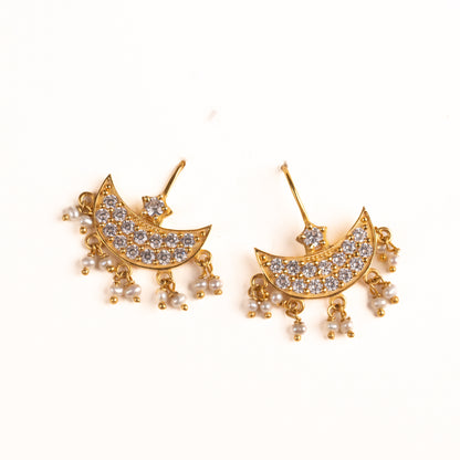 Anicham Silver Bugadi Earrings