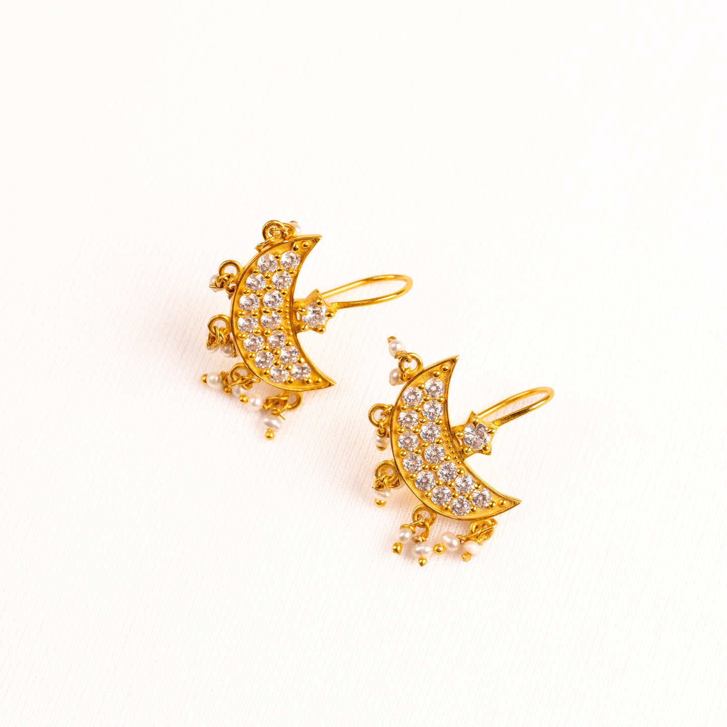Anicham Silver Bugadi Earrings