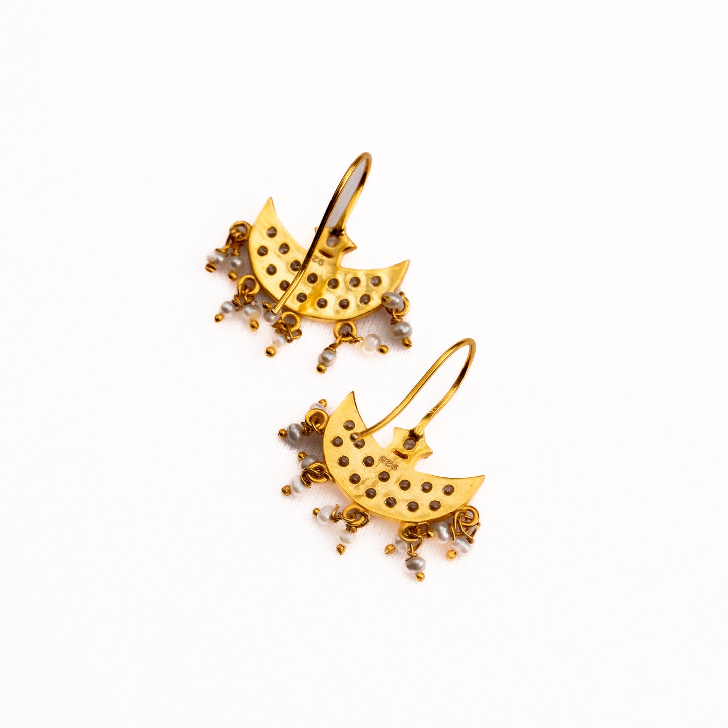 Anicham Silver Bugadi Earrings