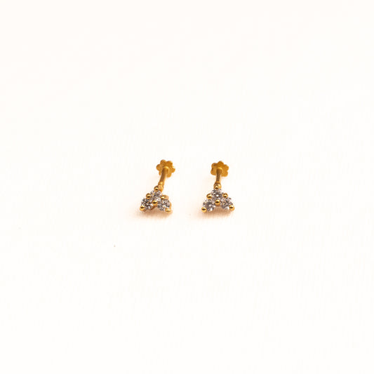 Kira  Silver Bugadi Earrings
