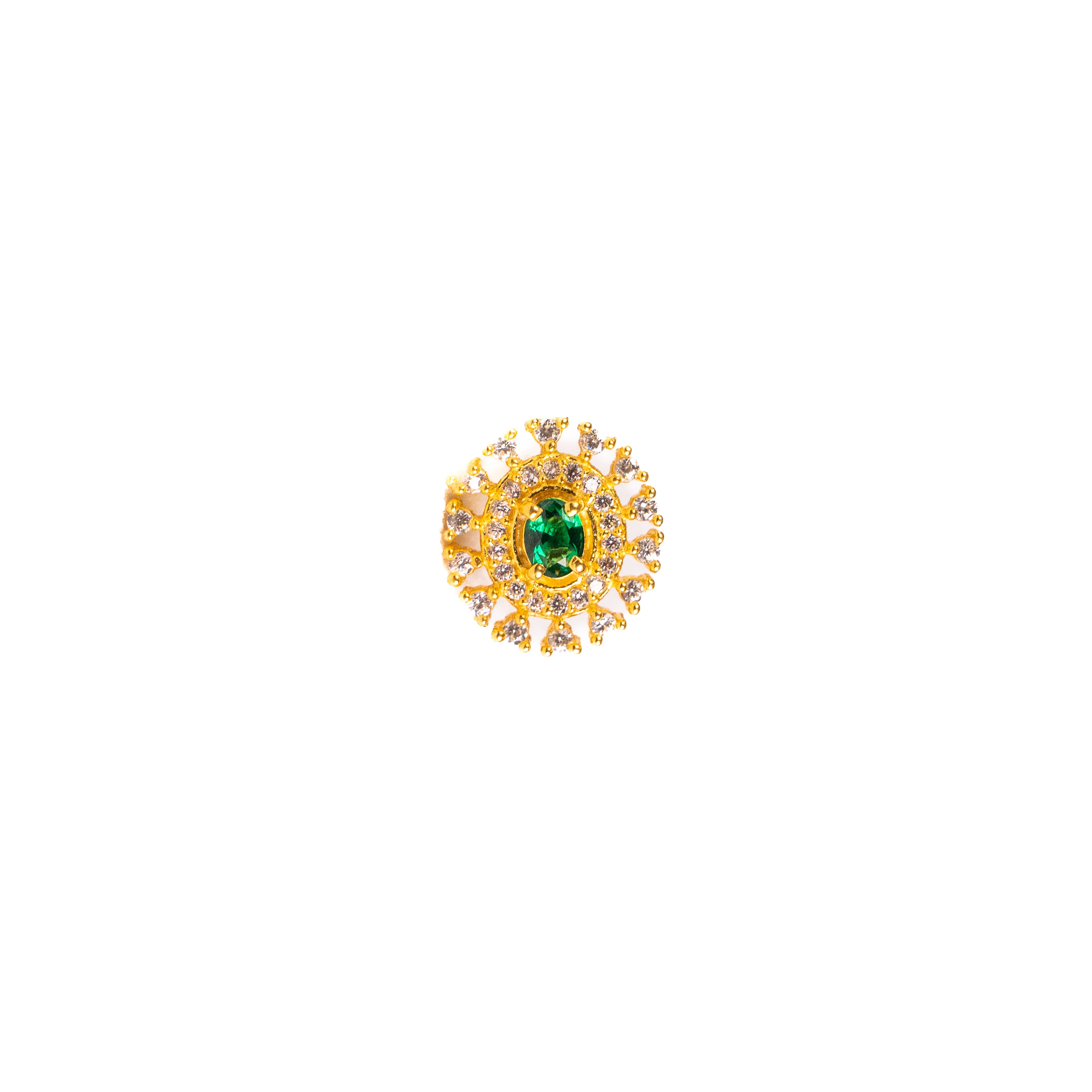 Ojasvi 925 Silver Nose Pin for Women